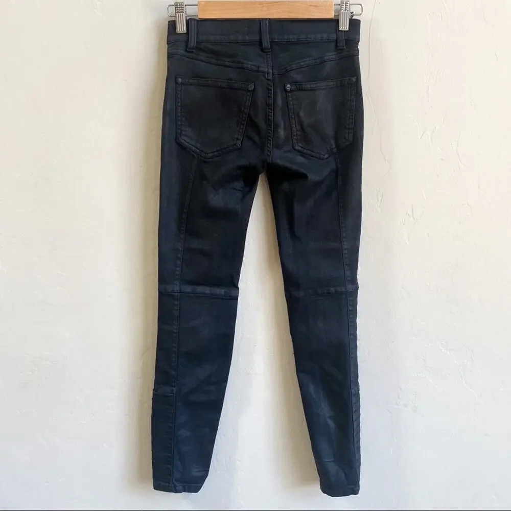 Free‎ People Jillian Coated Skinny Jeans 24